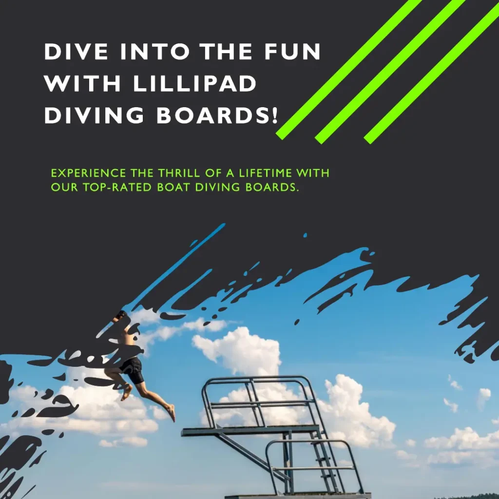 Lillipad SEADEK Foam Surface Mount Diving Board Full Review Here